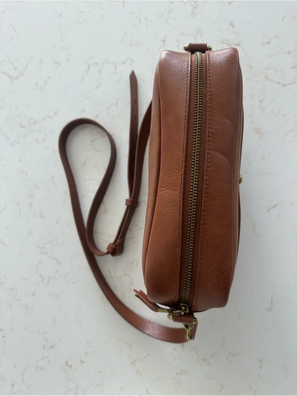 Madewell brown leather